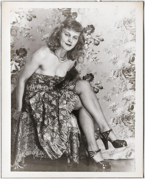 Portrait of his wife